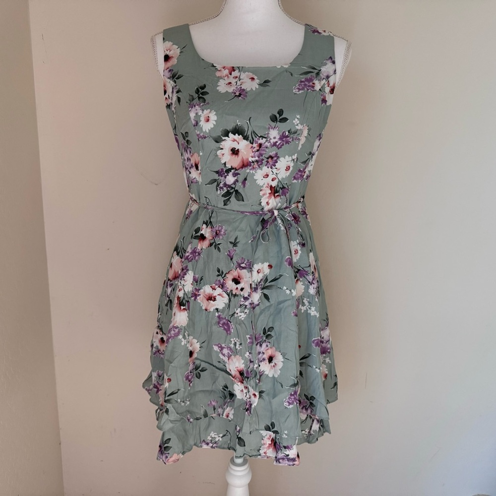 Boho Hawaiian Dress Caren Desiree Company Size 6